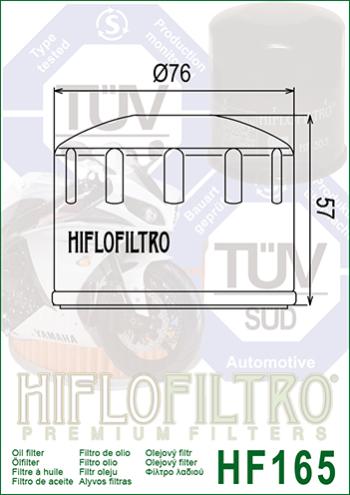 959 р. Масляный Фильтр HIFLO HF165  hf165  с доставкой в г. Пермь. Увеличить фотографию 2