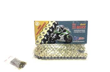 17 999 р. Цепь привода CZ Chains 520 SDZZ Gold X-Ring - 116 Усиленная  520sdzz-116  с доставкой в г. Пермь. Увеличить фотографию 1