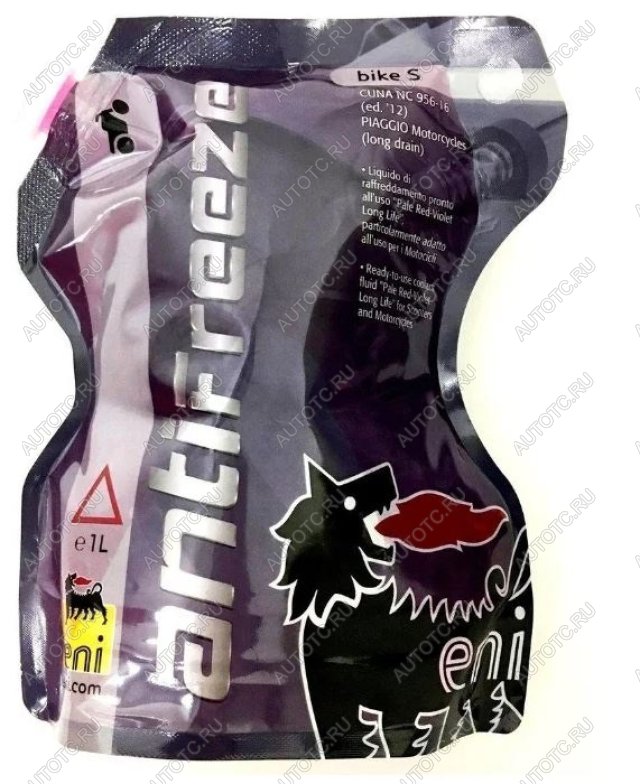 859 р. Жидкость охлаждающая для мототехники ENI Antifreeze Bike S Flexi 1л.  пм-00018935  с доставкой в г. Пермь