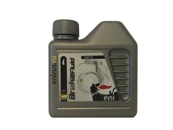 499 р. Жидкость тормозная ENI BRAKE FLUID DOT 5.1 0,25л.  пм-00021152  с доставкой в г. Пермь. Увеличить фотографию 1