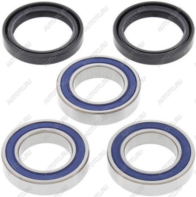 3 799 р. Комплект подшипников заднего колеса ALL BALLS Kawasaki KX250F 04-16, KX450F Suzuki RMZ250 (25-1406)  25-1406  с доставкой в г. Пермь
