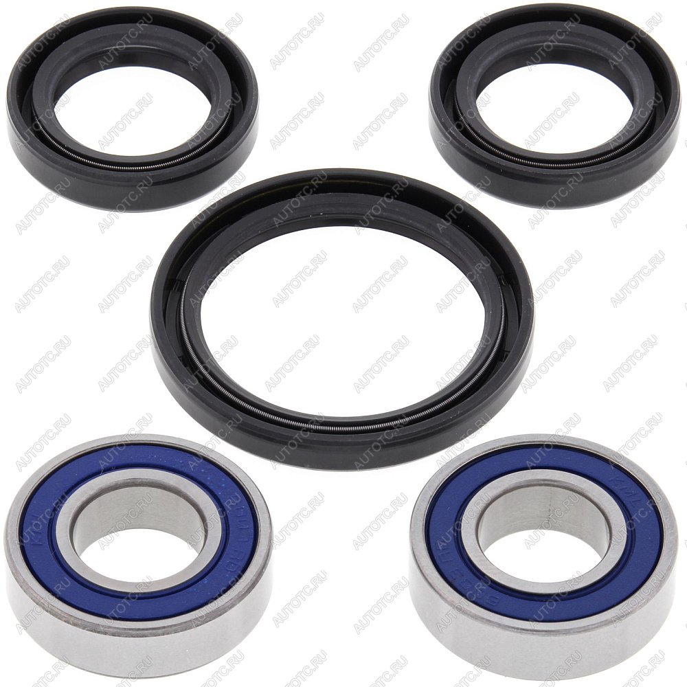 1 999 р. Комплект подшипников переднего колеса ALL BALLS Suzuki RMX250 91-98,DR650SE 96-05 (25-1052)  25-1052  с доставкой в г. Пермь