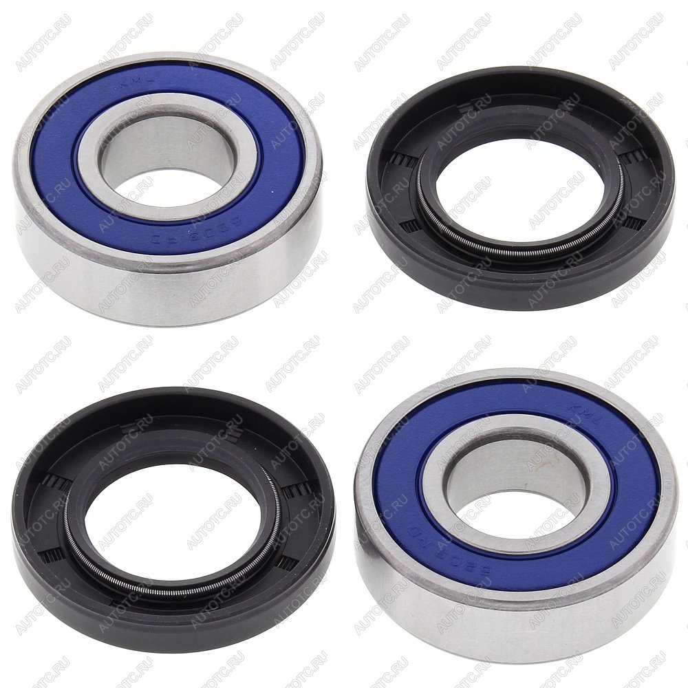 1 499 р. Комплект подшипников переднего коле ALL BALLS SV650 99-02, BMW F650ST 97-99, VL1500T 06-09 (25-1210)  25-1210  с доставкой в г. Пермь
