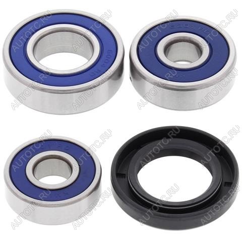 2 689 р. Комплект подшипников заднего колеса ALL BALLS Kawasaki KLX110 02-18, KLX110L 10-18 (25-1400)  25-1400  с доставкой в г. Пермь