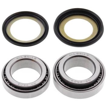 5 859 р. Комплект подшипников рулевой колонки ALL BALLS Kawasaki ER5 97-06, EX250 Ninja,EX300 Ninja (22-1014)  22-1014  с доставкой в г. Пермь. Увеличить фотографию 1