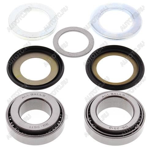 6 849 р. Комплект подшипников рулевой колонки ALL BALLS Honda XL125 01-15, VT125 99-07 (22-1011)  22-1011  с доставкой в г. Пермь