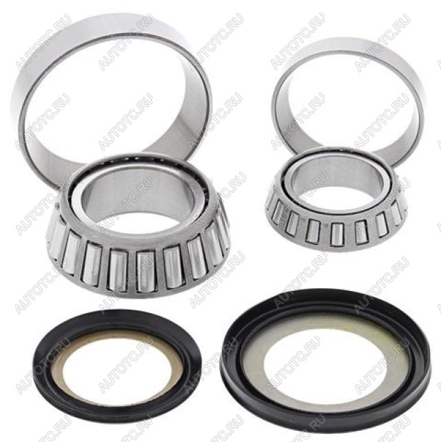 6 639 р. Комплект подшипников рулевой колонки ALL BALLS Yamaha TT-R225 99-04, XT225 92-07, TDR125 (22-1025)  22-1025  с доставкой в г. Пермь