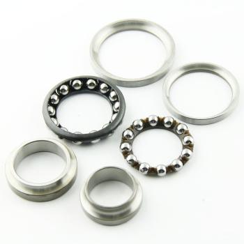Комплект подшипников рулевой колонки Honda CB400 (22-1020) (ШАРИКОВЫЕ)  пм-00025352