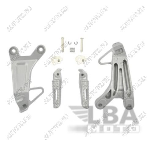 5 999 р. Подножки задние с кронштейнами для мотоцикла Honda CBR600RR 03-04  пм-00001173  с доставкой в г. Пермь