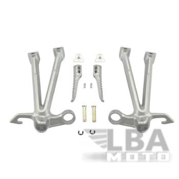 Подножки задние с кронштейнами для мотоцикла Suzuki GSX-R1000 07-08  пм-00001176