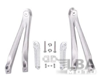 Подножки задние с кронштейнами для мотоцикла Yamaha YZF-R1 04-08  пм-00001179