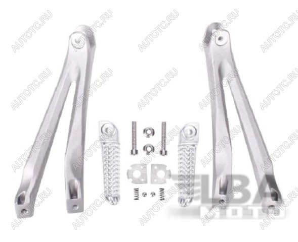 7 039 р. Подножки задние с кронштейнами для мотоцикла Yamaha YZF-R1 04-08  пм-00001179  с доставкой в г. Пермь