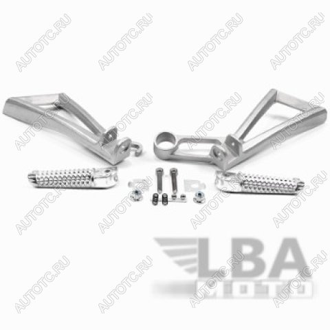 7 039 р. Подножки задние с кронштейнами для мотоцикла Yamaha YZF-R6 03-05, YZF-R6S 06-09  пм-00001180  с доставкой в г. Пермь