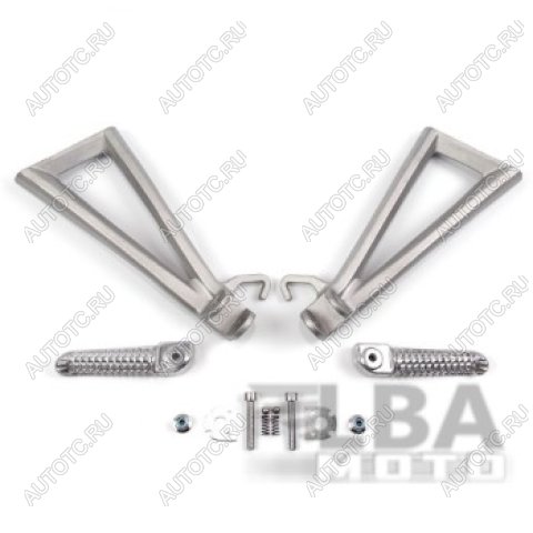 6 409 р. Подножки задние с кронштейнами для мотоцикла Yamaha YZF-R6 06-15  пм-00001181  с доставкой в г. Пермь
