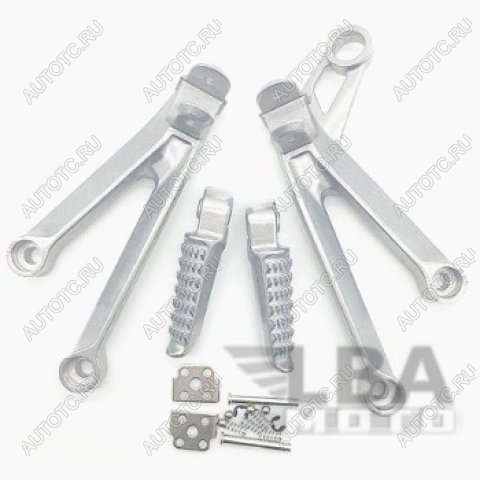 7 039 р. Подножки задние с кронштейнами для мотоцикла Kawasaki ZX-10R 04-05  пм-00007915  с доставкой в г. Пермь
