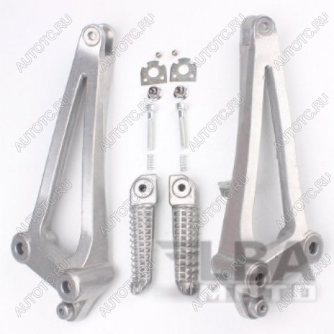4 299 р. Подножки задние с кронштейнами для мотоцикла Yamaha YZF-R1 09-14  пм-00008079  с доставкой в г. Пермь