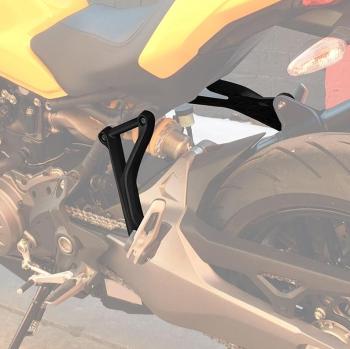 7 829 р. Кронштейны задних подножек для мотоцикла Ducati Monster 1200S 17-21, 821 18-21  пм-00030910  с доставкой в г. Пермь. Увеличить фотографию 2