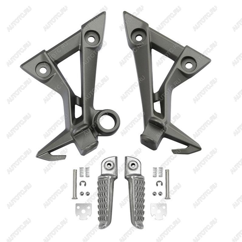 8 389 р. Подножки задние с кронштейнами для мотоцикла Kawasaki Ninja 300 13-17  пм-00030926  с доставкой в г. Пермь