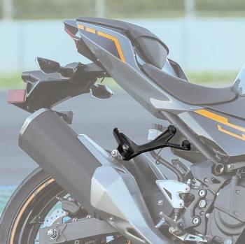 4 949 р. Подножки задние с кронштейнами для мотоцикла Kawasaki Z400 19-23  пм-00030819  с доставкой в г. Пермь. Увеличить фотографию 3