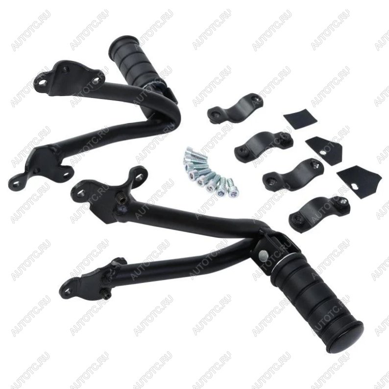 7 199 р. Подножки задние с кронштейнами для мотоцикла Kawasaki Vulcan S 650 15-21  пм-00030840  с доставкой в г. Пермь