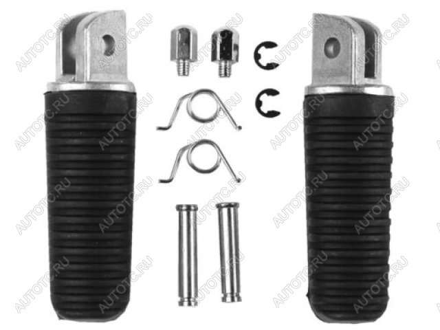 1 199 р. Подножки передние для мотоцикла Yamaha TDM900 02-10, FZS600 98-04, YZF600R 96-07, XJ600900 92-03  пм-00001148  с доставкой в г. Пермь