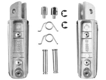1 199 р. Подножки передние для мотоцикла Yamaha TDM900 02-10, FZS600 98-04, YZF600R 96-07, XJ600900 92-03  пм-00001148  с доставкой в г. Пермь. Увеличить фотографию 2