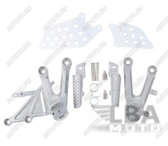 4 299 р. Подножки передние с кронштейнами для мотоцикла Honda CBR1000RR 04-07  пм-00001160  с доставкой в г. Пермь