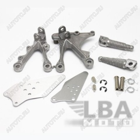 6 599 р. Подножки передние с кронштейнами для мотоцикла Kawasaki ZX-6R 05-08  пм-00001168  с доставкой в г. Пермь