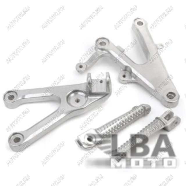 5 869 р. Подножки передние с кронштейнами для мотоцикла Yamaha YZF-R6 03-05  пм-00007898  с доставкой в г. Пермь