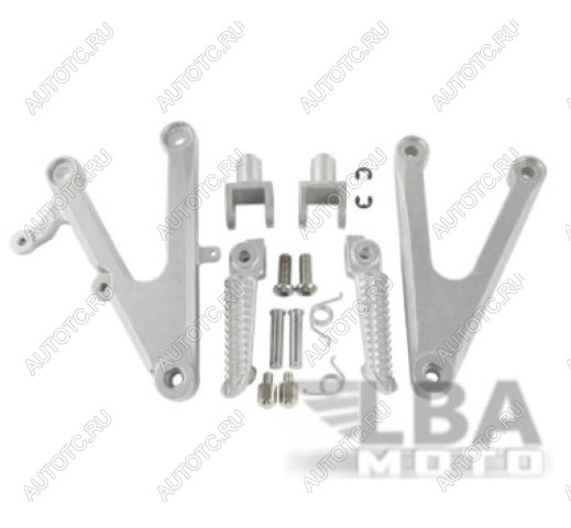 5 329 р. Подножки передние с кронштейнами для мотоцикла Yamaha YZF-R1 02-03  пм-00007900  с доставкой в г. Пермь