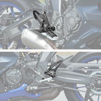 8 049 р. Подножки передние с кронштейнами для мотоцикла Yamaha YZF-R7 22-24  пм-00030814  с доставкой в г. Пермь. Увеличить фотографию 3