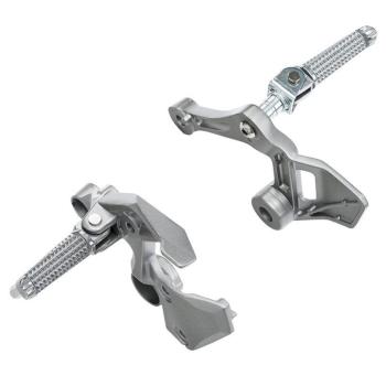 7 679 р. Подножки передние с кронштейнами для мотоцикла Yamaha FJ09 15-17, Tracer 900 19-20  пм-00030887  с доставкой в г. Пермь. Увеличить фотографию 2