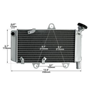 10 649 р. Радиатор для Yamaha XT660R, XT660X 04-14  пм-00025634  с доставкой в г. Пермь. Увеличить фотографию 3