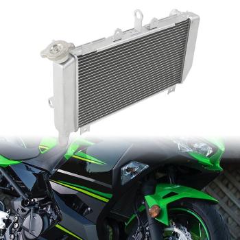 8 859 р. Радиатор для Kawasaki Ninja 400 18-24, Z400 19-23  пм-00030808  с доставкой в г. Пермь. Увеличить фотографию 4