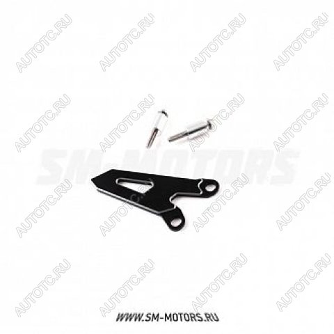 1 449 р. Защита ведущей звезды Kawasaki KX450F 06-15  SM-PARTS черная  010263-757-5344  с доставкой в г. Пермь