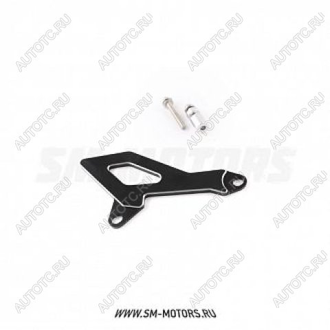 1 149 р. Защита ведущей звезды Honda XR250 Baja 95-02, XR250 Motard 03-07  SM-PARTS черная  010263-757-9349  с доставкой в г. Пермь