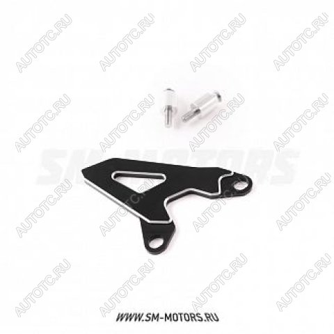 1 449 р. Защита ведущей звезды Honda CRF150 07, CRF450R450X 05-07  SM-PARTS черная  010263-757-8898  с доставкой в г. Пермь
