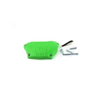 Защита крышки сцепл. пластиковая SM-PARTS Kawasaki KX250F 2017 зеленая  010263-924-8358