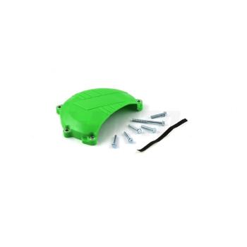 Защита крышки сцепл. пластиковая SM-PARTS Kawasaki KX450F 06-15 зеленая  010263-924-2651