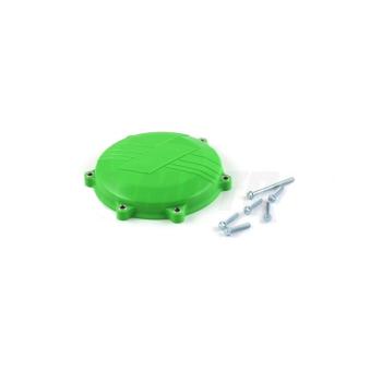 Защита крышки сцепл. пластиковая SM-PARTS Kawasaki KX450F 16-17 зеленая  010263-924-9008