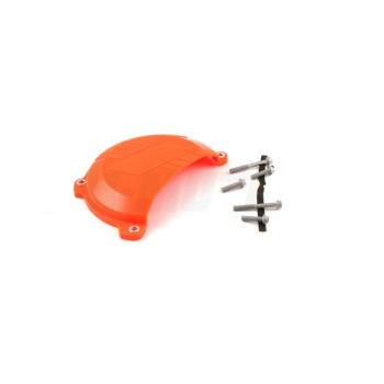 Защита крышки сцепл. пластиковая SM-PARTS KTM 250350SXFXCF 13-15, 250350EXCFXCFW 14-16 оранжевая  010263-926-4583