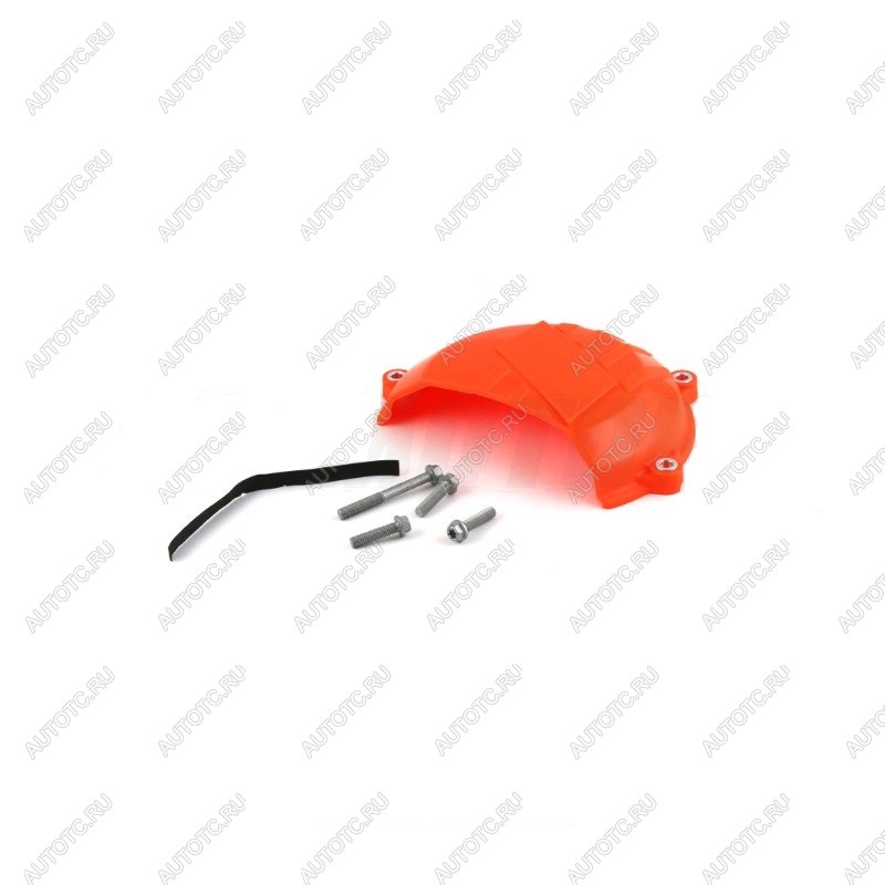 2 559 р. Защита крышки сцепл. пластиковая SM-PARTS KTM 450SXFXCF 16-17, 450500EXCF 2017 оранжевая  010263-926-7897  с доставкой в г. Пермь