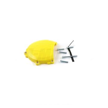 2 559 р. Защита крышки сцепл. пластиковая SM-PARTS Suzuki RMZ250 07-17 желтая  010263-925-6866  с доставкой в г. Пермь. Увеличить фотографию 1