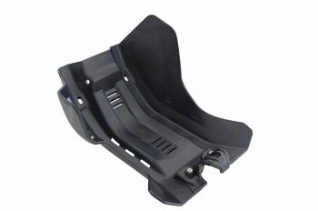 Защита двигателя пластиковая R-Tech KTM SX-F450 19-20, Husqvarna FC-FX450 19- (R-PMKTMNR4519) черная  r-pmktmnr4519