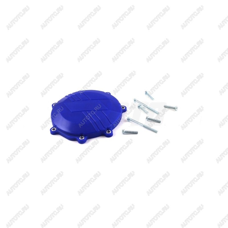 2 559 р. Защита крышки сцепл. пластиковая SM-PARTS Yamaha YZ250FFX 19-22, WR250 20-22 синяя  010263-923-7327  с доставкой в г. Пермь
