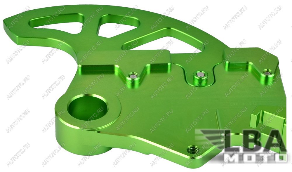 7 549 р. Защита заднего тормозного диска и суппорта CNC для Kawasaki KLX450R 08-10, KX250F 04-16  пм-00017051  с доставкой в г. Пермь