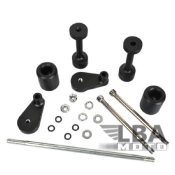 Слайдеры для мотоцикла Kawasaki Ninja EX250, Ninja 250 08-12, без резки пластика  пм-00003567