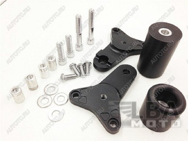4 639 р. Слайдеры для мотоцикла Suzuki GSX-R600750 11-15, на раму, без резки пластика  пм-00008071  с доставкой в г. Пермь