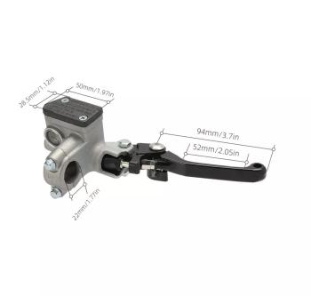 3 699 р. Главный тормозной цилиндр с рычагом Yamaha YZ6585125250, YZ250450F, WR250450F 1987-2023  пм-00031047  с доставкой в г. Пермь. Увеличить фотографию 8