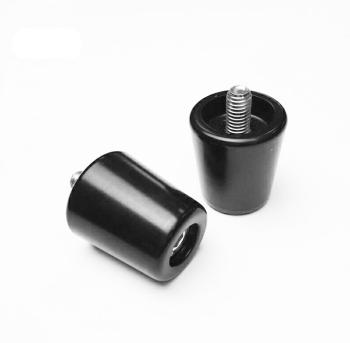 CRAZY IRON Грузики руля Kawasaki черный   6011black